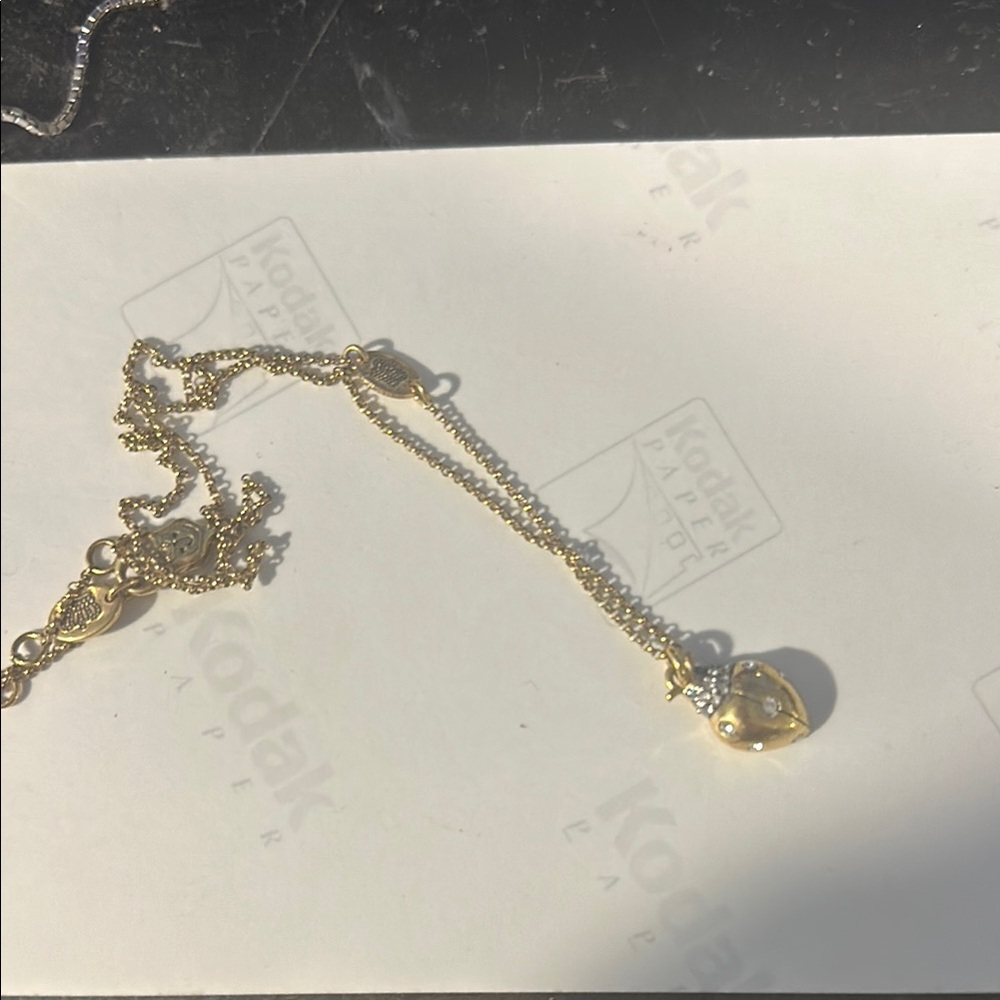 Juicy couture lady bug necklace